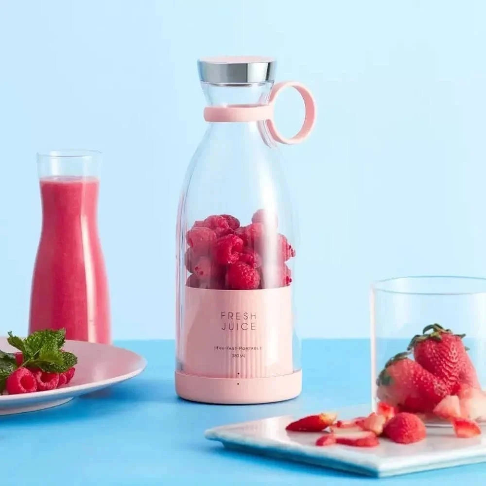 Rechargeable Portable Blender and Juicer (6 Months Motor Warranty Included)