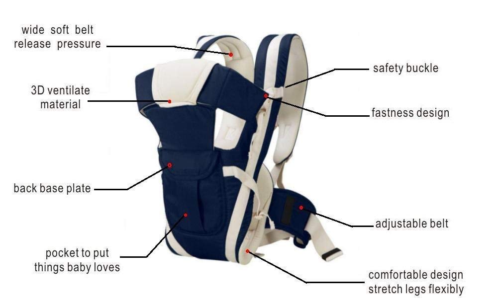 Baby Carrier Bag With Adjustable Hands