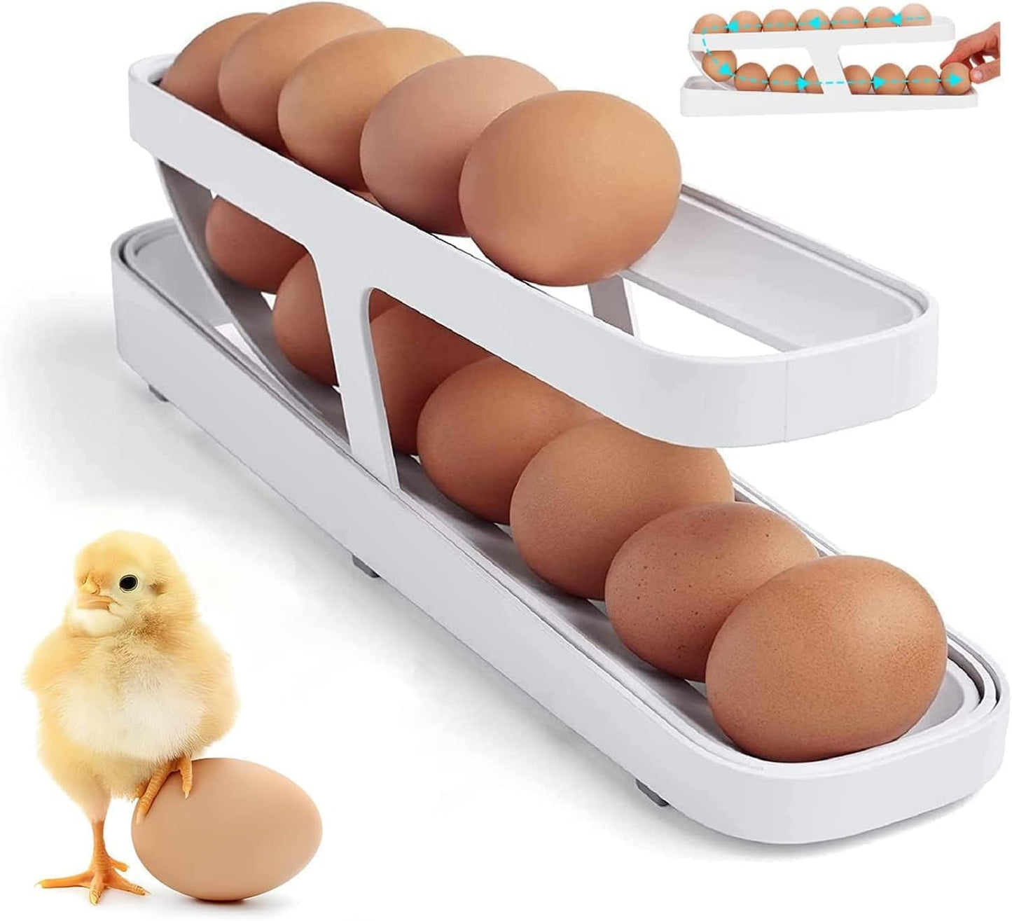 2 Floor Egg Dispenser Tray